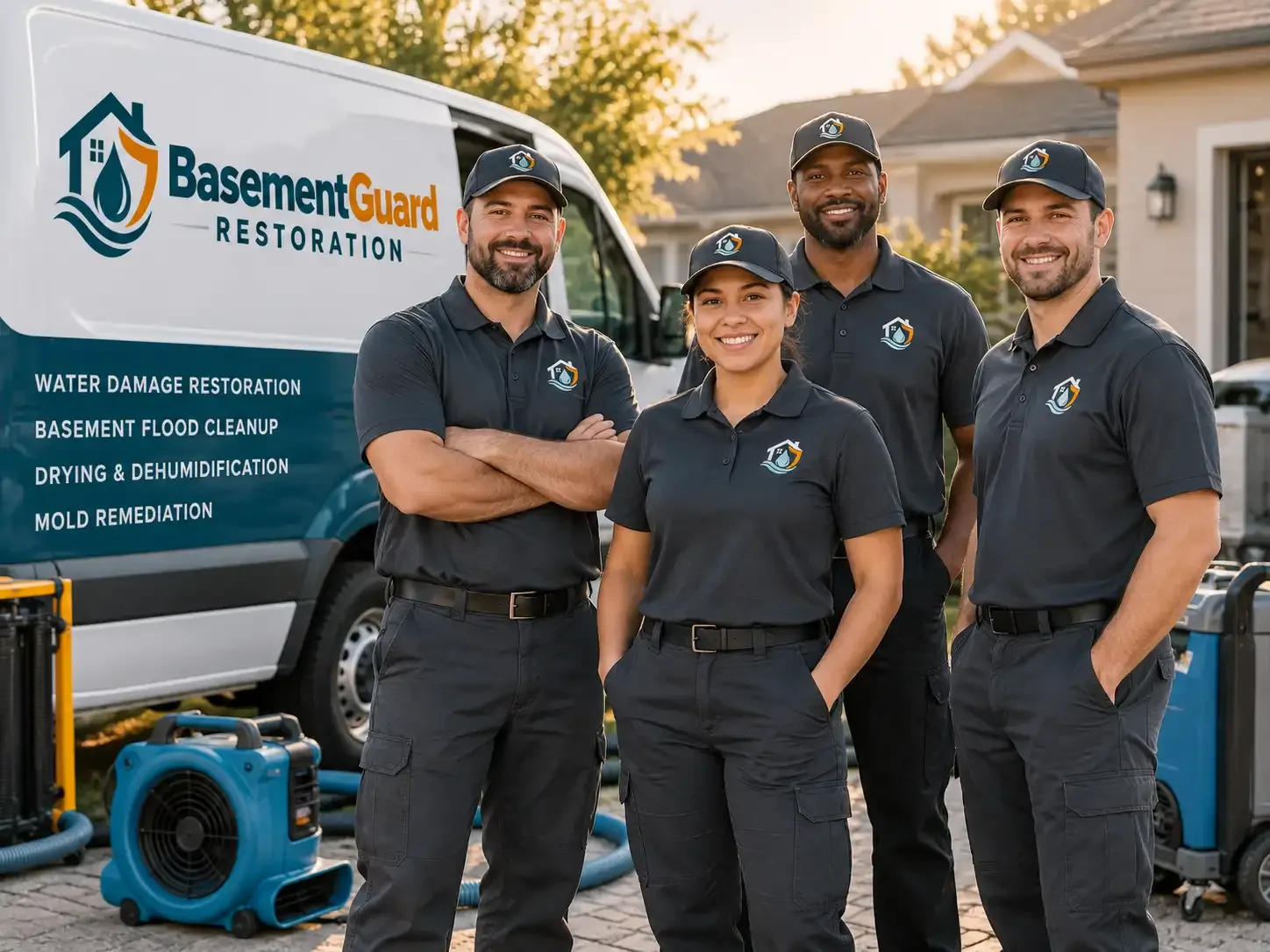 Basement Water Damage Restoration company in Fairchild Air Force Base, WA
